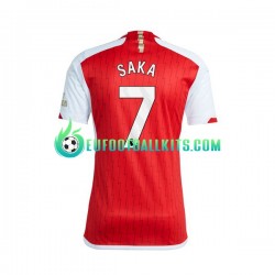 Arsenal Saka 7 Home Football Shirts 2023-2024 Men LS