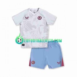 Aston Villa Away Football Shirts 2023-2024 Kids LS