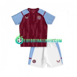 Aston Villa Home Football Shirts 2023-2024 Kids LS