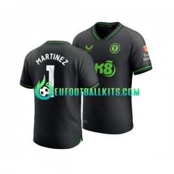 Aston Villa Goalkeeper Emiliano Martinez 1 Home Football Shirts 2023-2024 Men LS