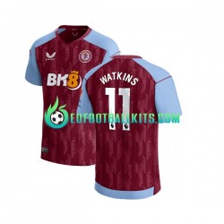 Aston Villa Ollie Watkins 11 Home Football Shirts 2023-2024 Men LS
