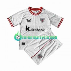 Athletic Bilbao Away Football Shirts 2023-2024 Kids LS