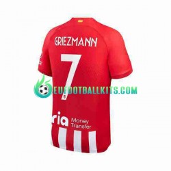 Atletico Madrid Antoine Griezmann 7 Home Football Shirts 2023-2024 Men LS