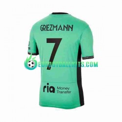 Atletico Madrid Antoine Griezmann 7 Third Football Shirts 2023-2024 Men LS