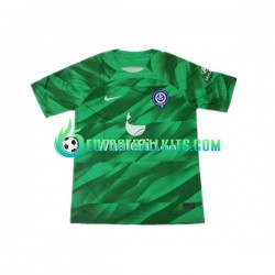 Atletico Madrid Goalkeeper Jan Oblak 13 Away Football Shirts 2023-2024 Kids LS