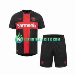 Bayer 04 Leverkusen Home Football Shirts 2023-2024 Kids LS