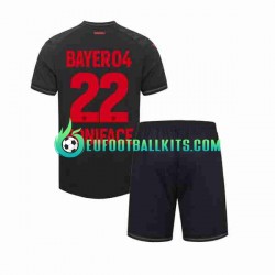 Bayer 04 Leverkusen Victor Boniface 22 Home Football Shirts 2023-2024 Kids LS
