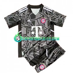 Bayern Munich Goalkeeper Away Football Shirts 2022-2023 Kids LS