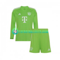 Bayern Munich Goalkeeper Away Football Shirts 2023-2024 Kids SS