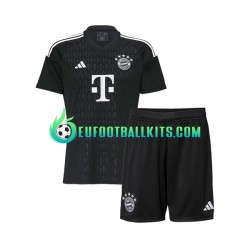 Bayern Munich Goalkeeper Home Football Shirts 2023-2024 Kids LS