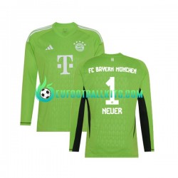 Bayern Munich Goalkeeper Manuel Neuer 1 Away Football Shirts 2023-2024 Men SS