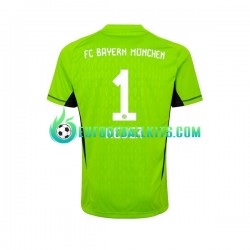 Bayern Munich Goalkeeper Manuel Neuer 1 Away Football Shirts 2023-2024 Men LS