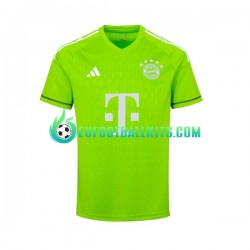 Bayern Munich Goalkeeper Manuel Neuer 1 Away Football Shirts 2023-2024 Men LS