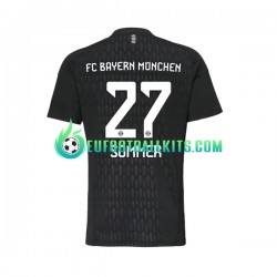 Bayern Munich Goalkeeper Yann Sommer 27 Home Football Shirts 2023-2024 Men LS