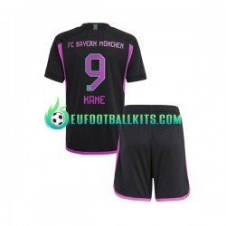 Bayern Munich Harry Kane 9 Away Football Shirts 2023-2024 Kids LS