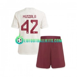 Bayern Munich Jamal Musiala 42 Third Football Shirts 2023-2024 Kids LS