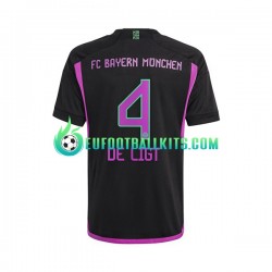 Bayern Munich Matthijs de Ligt 4 Away Football Shirts 2023-2024 Men LS