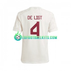Bayern Munich Matthijs de Ligt 4 Third Football Shirts 2023-2024 Men LS