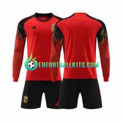 Belgium Home Football Shirts World Cup 2022 Kids SS