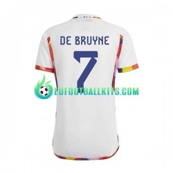 Belgium De Bruyne 7 Away Football Shirts World Cup 2022 Men LS