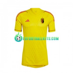 Belgium Goalkeeper Away Football Shirts World Cup 2022 Men LS