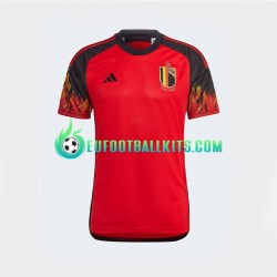 Belgium Home Football Shirts World Cup 2022 Men LS