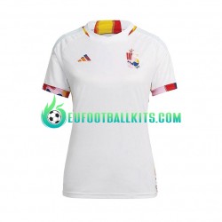 Belgium Away Football Shirts World Cup 2022 Woman LS