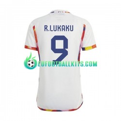 Belgium Lukaku 9 Away Football Shirts World Cup 2022 Men LS