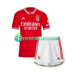Benfica Home Football Shirts 2023-2024 Kids LS