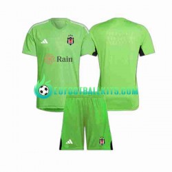 Besiktas Goalkeeper Away Football Shirts 2023-2024 Kids LS