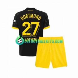 Borussia Dortmund Karim Adeyemi 27 Away Football Shirts 2023-2024 Kids LS