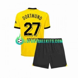 Borussia Dortmund Karim Adeyemi 27 Home Football Shirts 2023-2024 Kids LS