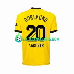 Borussia Dortmund Marcel Sabitzer 20 Home Football Shirts 2023-2024 Men LS