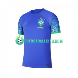 Brazil Away Football Shirts World Cup 2022 Men LS