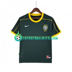 Brazil Goalkeeper Retro Away Football Shirts 1998 Men LS
