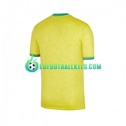 Brazil Home Football Shirts World Cup 2022 Men LS