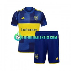 CA Boca Juniors Home Football Shirts 2023-2024 Kids LS