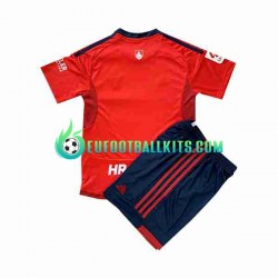 CA Osasuna Home Football Shirts 2023-2024 Kids LS
