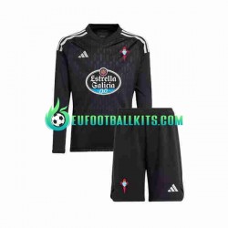 Celta de Vigo Goalkeeper Away Football Shirts 2023-2024 Kids SS
