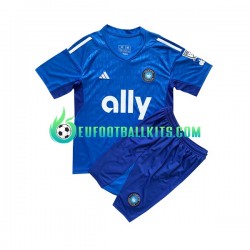 Charlotte FC Goalkeeper Away Football Shirts 2023 Kids LS
