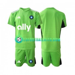 Charlotte FC Goalkeeper Home Football Shirts 2023-2024 Kids LS