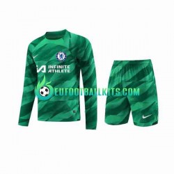 Chelsea Goalkeeper Third Football Shirts 2023-2024 Kids SS