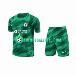 Chelsea Goalkeeper Third Football Shirts 2023-2024 Kids LS