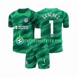 Chelsea Goalkeeper Robert Sanchez 1 Third Football Shirts 2023-2024 Kids LS