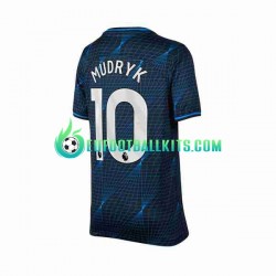Chelsea Mykhaylo Mudryk 10 Away Football Shirts 2023-2024 Men LS