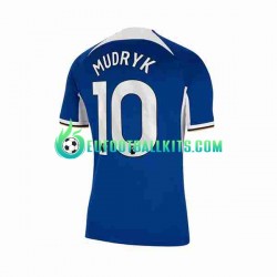 Chelsea Mykhaylo Mudryk 10 Home Football Shirts 2023-2024 Men LS