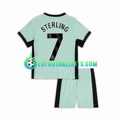 Chelsea Raheem Sterling 7 Third Football Shirts 2023-2024 Kids LS