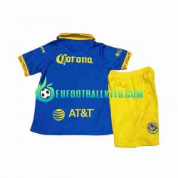 Club America Away Football Shirts 2023-2024 Kids LS