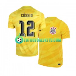 Corinthians Goalkeeper Cassio 12 Away Football Shirts 2023-2024 Men LS