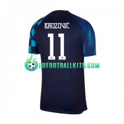 Croatia Brozovic 11 Away Football Shirts World Cup 2022 Men LS